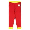 thumbnail image 4 of DC Comics Flash Boys' Tight Fit 2 Piece Long Sleeve Sleep Shirt Pajama Pant Set, 4 of 7