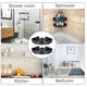 thumbnail image 5 of Bathroom Shower Corner Shelf Shower Caddy Storage Basket Shelves Adhesive Bathroom Shelf Organizer Wall Mounted For Shower Kitchen, 5 of 5