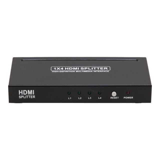 Syba SY-SPL31052 - Répartiteur Vidéo/audio - 4 x HDMI - de Bureau