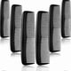 thumbnail image 1 of Fine Plastic Pocket Combs Set, 12-Pack Unisex Dressing Combs for Hair Styling (Black), 1 of 5