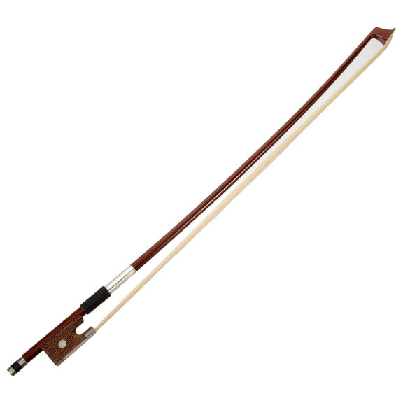 Raindrops Student Violin Bow Ebony Wood Dark Red Musical Instrument Accessory Elegant Design 1Pack