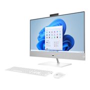 HP Pavilion 27 All-in-One Desktop 512GB SSD 64GB RAM (Intel Core 13th Generation 10-Core Processor with Turbo Boost to 4.40GHz, 512 GB SSD, 64 GB RAM, 27-inch FullHD, Win 11) PC Computer