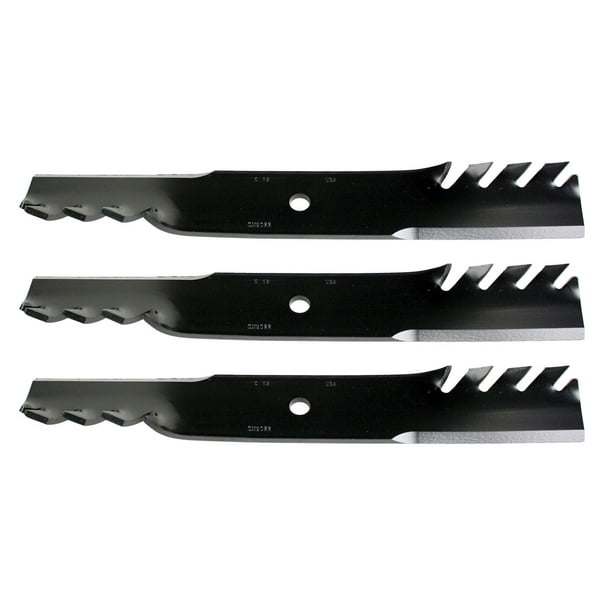 3 USA Mower Blades® for Wright Mfg 71440001, Worldlawn 823004, 36" 52" Deck