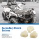 thumbnail image 2 of Botón de embrague secundario Unique Bargains 3 piezas para Polaris Ranger Sportsman 5450873 5438123, 2 of 6