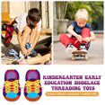 thumbnail image 3 of 5 juegos de juguetes para aprender a enhebrar cordones. Juguetes educativos para niños pequeños., 3 of 7