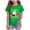 Green, variant on Patriotic Shirts for Girl American Flag Shirt Toddler Kids Boys Girls USA Flag Heart Graphic T-Shirt 4th of July Shirt Patriotic Tee Tops(Yellow,11-12 Years)