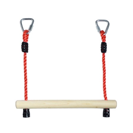 New Children Fitness Toys Outdoor Playground Games Plastic Gym Rings Arm Training Kids Climbing Pull Up Swing RED