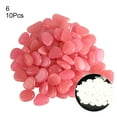 thumbnail image 3 of Limei Limei 100pcs Glow in The Dark Rocks - Fish Tank Rocks - Aquarium Decoration Rocks - 0.9" Irregular Pebbles for Fish Tank, Pond, Bonsai, Garden, Patio, Lawn, Pathway, Swimming Pool (Pink), 3 of 7