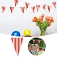 thumbnail image 2 of Carnival Circus Party Decorations Supplies with Bunting Banner and Triangle Pennant Flags for Birthday Celebration, 2 of 9
