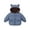 Blue, variant on LYHao Toddler Kids Baby Boys Girls Winter Warm Solid Coats Bear Ears Hooded Padded Jacket Outwear Girls Jacket Coat,Sizes 18-24 Months