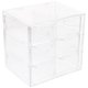 thumbnail image 1 of Caja de almacenamiento de cosméticos de escritorio Organizador de mesa Soporte de papelería de mesa Cajón de almacenamiento de escritorio, 1 of 6