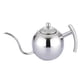 thumbnail image 2 of Cafetera de acero inoxidable con colador e infusor para cocina de catering, 1100 ml 1100ML, 2 of 9