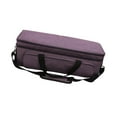 thumbnail image 2 of Estuche de transporte para máquina troqueladora, bolsa de almacenamiento, organizador, maleta impermeable con bolsillos, bolsa de viaje, suministros y Púrpura, 2 of 8
