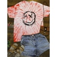 thumbnail image 3 of Grunge Spray Dripping Face Tie Dye Cyclone Women -Image by Shutterstock, Female Medium, 3 of 4