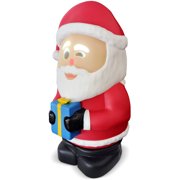 SanTek Talking Animated Santa Claus with Built in Projector & Speaker