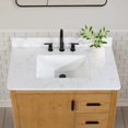 thumbnail image 4 of Altair 556036-Gw Perla 36" Free Standing Single Basin Vanity Set - Natural Wood, 4 of 7