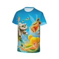 thumbnail image 5 of Kids 3D Graphic Tinker Bell T-Shirts, Novelty Shirts Crewneck Short Sleeve Tees for Youth Boys Girls, 5 of 8