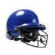 thumbnail image 4 of Casco de bateo de béisbol con mascarilla, equipo protector para casco de softbol deportivo Azul, 4 of 8