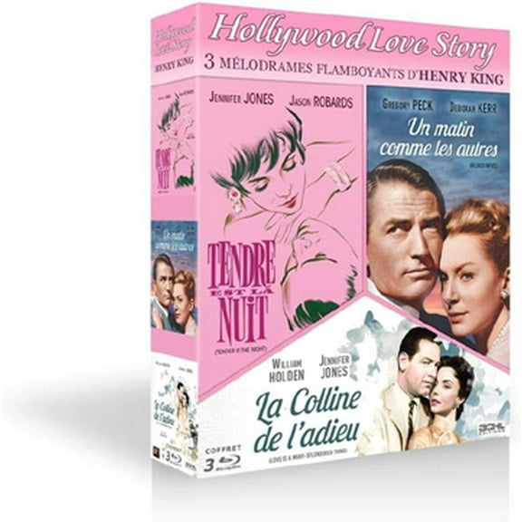 Henry King Collection ( Tender Is the Night / Beloved Infidel / Love Is a Many-Splendored Thing ) [ Blu-Ray, Reg.A/B/C Import - France ]