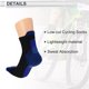 thumbnail image 4 of Calcetines de ciclismo Unique Bargains que absorben el sudor, calcetines para bicicleta al aire libre, negros y azules, tamaño XL, neutros y universales, 1 par, combinación de colores, 4 of 7