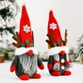 thumbnail image 4 of Christmas Gnomes Decoration Xmas Santa Ornament Indoor Christmas Decorations for Home Decor Farmhous Gnomes Plush Collectible, 4 of 8