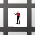 thumbnail image 3 of Gallery Pops Star Trek: The Next Generation - Jean-Luc Picard Wall Art, Unframed Version, 12" x 12", 3 of 5