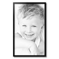 thumbnail image 2 of ArtToFrames 16x27 inch Satin Black Short Picture Frame, Black Wood Poster Frame (1416), 2 of 8