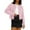 515_Pink, variant on QASIEATN Sweaters for Graceful Ladies Fashion, Autumn Tops Lightweight Casual Pullover Sweater V Neck Long Sleeved V Neck Patchwork Color Blocked Long Sleeved Sweater, Womens Fall Tops