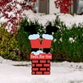 thumbnail image 1 of Ganfancp Chimenea de Papá Noel Decoración de Jardín Colorida Decoración de Jardín para Festivales Al Aire Libre Decoración de Jardín Divertida Rebajas Flash Deals 1 Toma de Tierra, 1 of 7