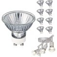 thumbnail image 1 of Gu10 Ampoule Halogène Réflecteur 35 Watts Blanc Chaud Dimmable, Gu10 Halogène 35w, Gu10, 1 of 5