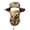 Black, variant on Fishing Hat Boonie Hat Tactical Hat Camo Hats Balaclava Headband Mask Set For Outdoor Sport Unisex