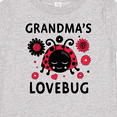 thumbnail image 4 of Inktastic Valentine's Day Grandma's Lovebug Girls Baby T-Shirt, 4 of 5
