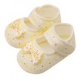 thumbnail image 1 of KOOYET Newborn Kids Girl Shoes Cute Bow Princess children Slip Shoes 0-18 Months Toddler Shoes, 1 of 6