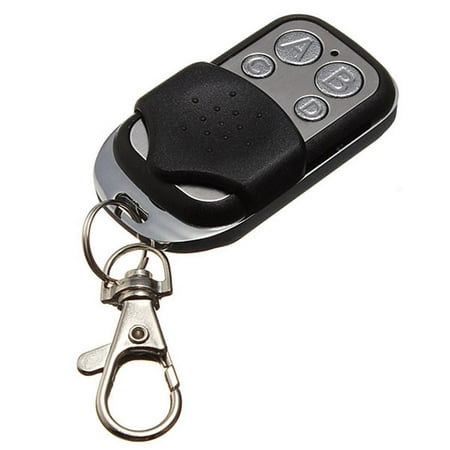 Electric Gate Garage Door Remote Control Key Fob Mini Key Chain Door Opener 4-Button Key Chain