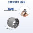 thumbnail image 2 of Uxcell 1 Inch (25mm) Fish Cover Permeable Cap, 4Pcs Aquarium Guard, Gray, 2 of 6