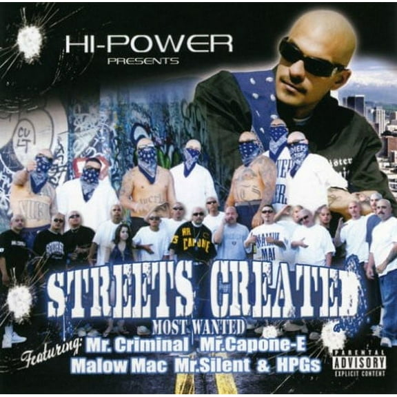 Various Artists - Streets Created Most Wanted - Rap / Hip-Hop - CD