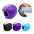 thumbnail image 2 of ZHAOCHENG Paquete de 3 bolas masticables maseteras de silicona para músculos de la cara y el cuello (azul), 2 of 5