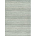 thumbnail image 5 of Hauteloom Aden Living Room, Bedroom Patio Outdoor Area Rug - Contemporary - Ivory, Teal, Sage - 6'4" x 9', 5 of 7
