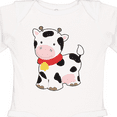 thumbnail image 4 of Inktastic Cow Boys or Girls Long Sleeve Baby Bodysuit, 4 of 5