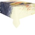 thumbnail image 2 of BSDHOME Parrot Cotton Linen Tablecloth 60x84 inches Tablecover Desk Table Cloth For Dining Room, Tea Table, Picnics, Parties, 2 of 5