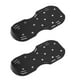thumbnail image 4 of Zapatos aireadores de césped, hebillas de aleación de Zinc de plástico, zapatos con pinchos para césped, accesorios de jardín con correas ajustables, color negro, 4 of 14