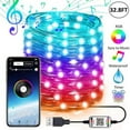 thumbnail image 3 of String Light High Brightness RGB ABS Bluetooth-compatible LED Fairy Lamp for Christmas, 3 of 8