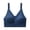 Navy-02, variant on SPZTSX Womens High Impact Sports Bras Wireless Front Zipper Breathable Stretch Workout Bra for Gym Running Daily Training