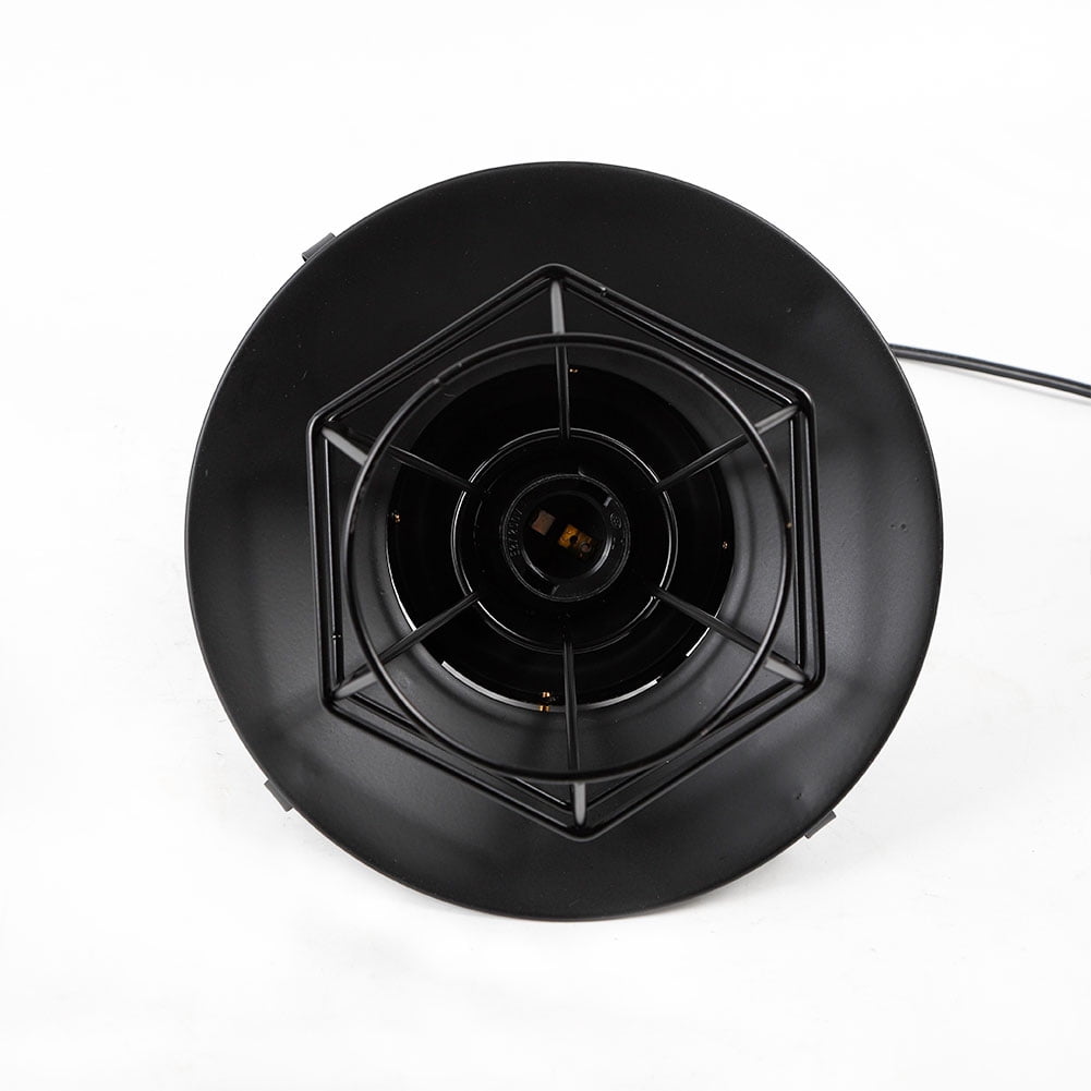 Industrial Pendant Light Matte Black Caged Light Fixture Kitchen Island Hanging Lamp Metal Chandelier