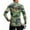Green, variant on Mens Cycling Jersey Cycling Shirt Long Sleeve Bike Riding Shirt, Dark Woodland Camouflage Sportswear with 3 Rear Pockets, Moisture Absorbing Quick Dry Biking Shirt