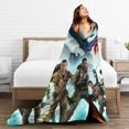 thumbnail image 5 of Ghostbusters Blanket, Super Soft Throw Blanket For Bed Sofa Couch, Cozy Flannel Blanket For Bedroom Livingroom, 50"X40", 5 of 9