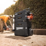ToughBuilt StackTech 2-Drawer Locking Box, Portable Tool Storage & Equipment Organizer
