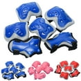 thumbnail image 2 of Bangcool 6PCS Kids Protective Gear Set Wrist Guard Knee Pad Elbow Pad for Skateboarding, 2 of 9