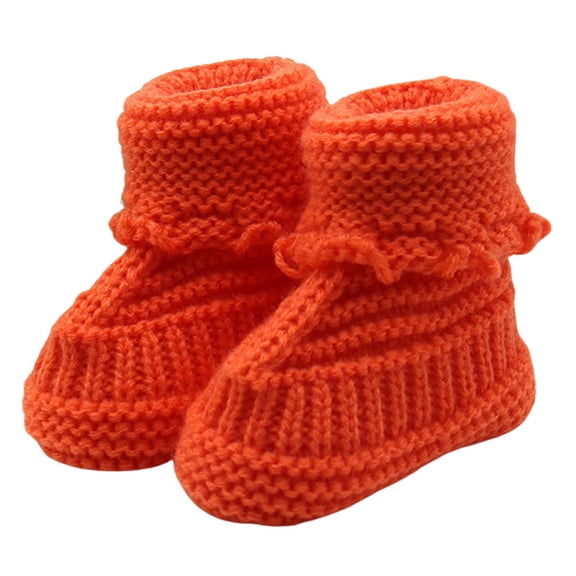 Baby Sneakers Toddler Knitting Lace Crochet Buckle Girls Fancy Baby Shoes 0-6 Months