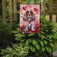 thumbnail image 2 of Cocker Spaniel My Valentine Garden Flag, 2 of 5
